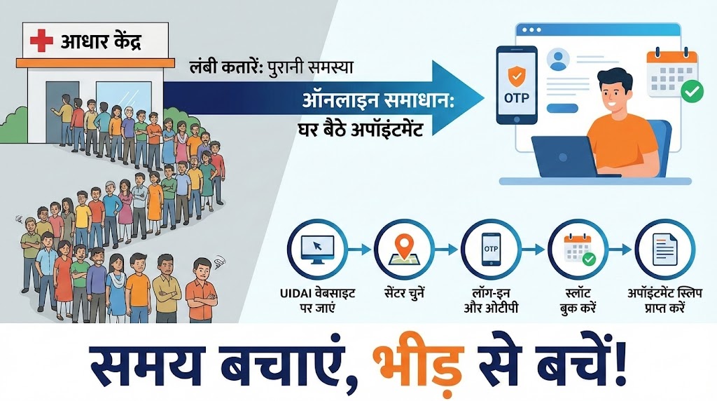 आधार कार्ड अपॉइंटमेंट