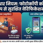 नया आधार कार्ड नियम