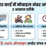 Aadhaar Card Mobile Number Update