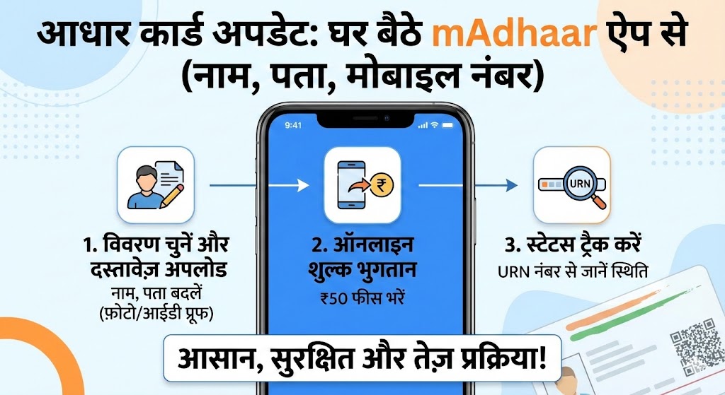 UIDAI का बड़ा तोहफा: 2026 में आधार अपडेट हुआ बच्चों का खेल! क्या बिना डॉक्यूमेंट के भी बदल सकेगा पता? यहाँ देखें पूरी सच्चाई