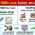 PAN Aadhaar Link Deadline Status 2026: क्या तारीख बढ़ी? पैन कार्ड बंद होने से कैसे बचाएं?